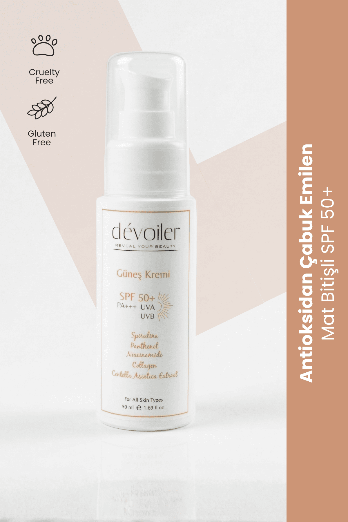 Güneş Kremi SPF 50+ PA+++